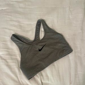 nike racer back sport bra